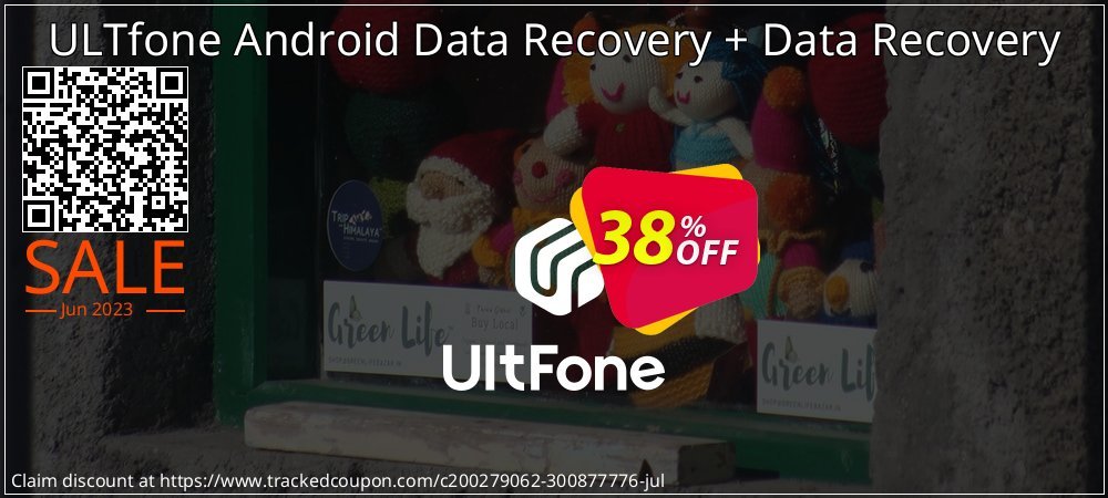UltFone Android Data Recovery + Data Recovery coupon on Women Day offer