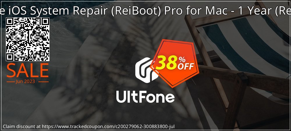 UltFone iOS System Repair - ReiBoot Pro for Mac - 1 Year - Renewal  coupon on Egg Day promotions