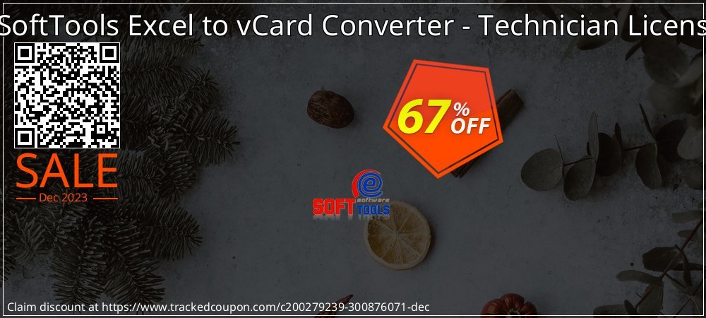 eSoftTools Excel to vCard Converter - Technician License coupon on National Loyalty Day super sale