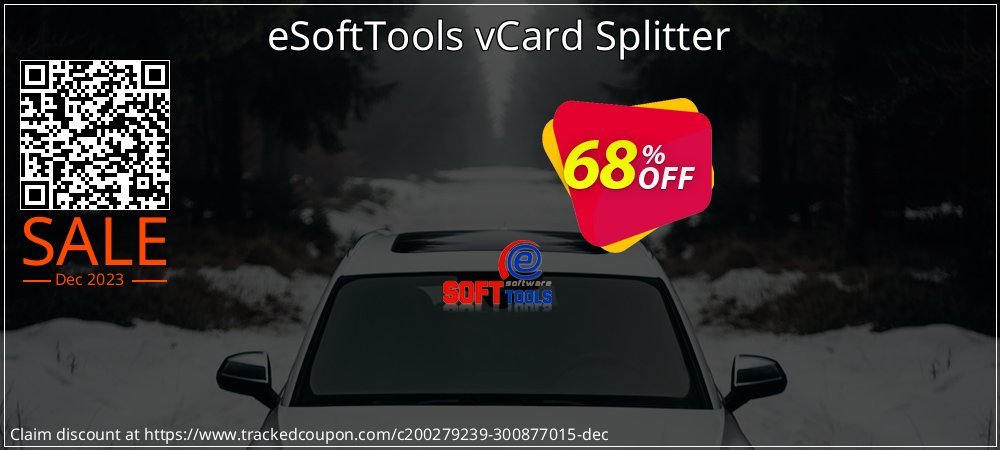 eSoftTools vCard Splitter coupon on World Backup Day discount