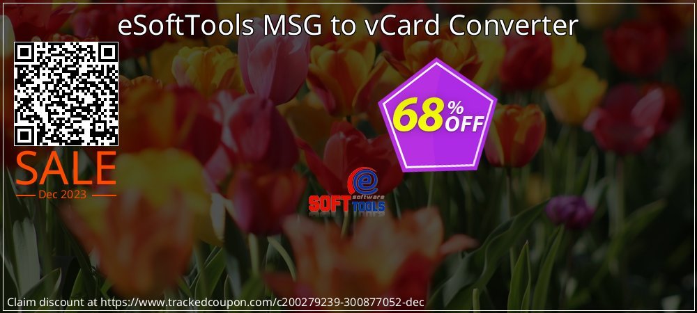 eSoftTools MSG to vCard Converter coupon on April Fools' Day offering sales