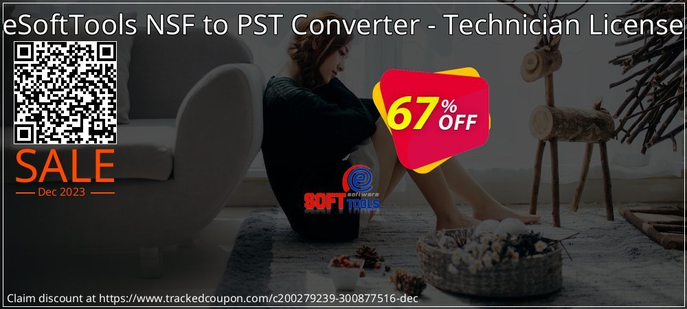 eSoftTools NSF to PST Converter - Technician License coupon on National Loyalty Day offer