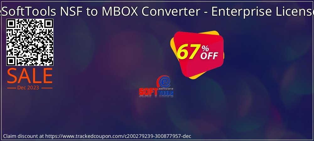 eSoftTools NSF to MBOX Converter - Enterprise License coupon on Working Day offer