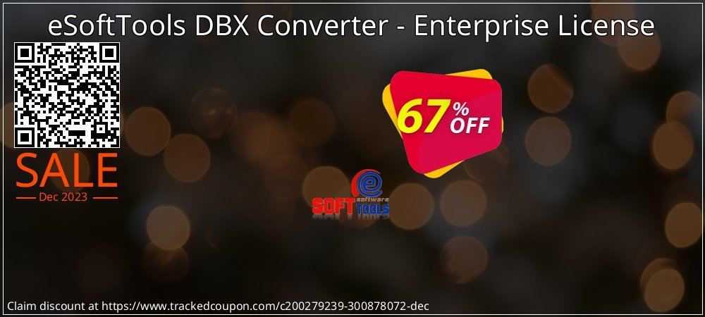 eSoftTools DBX Converter - Enterprise License coupon on Working Day sales