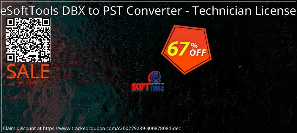 eSoftTools DBX to PST Converter - Technician License coupon on Tell a Lie Day offer