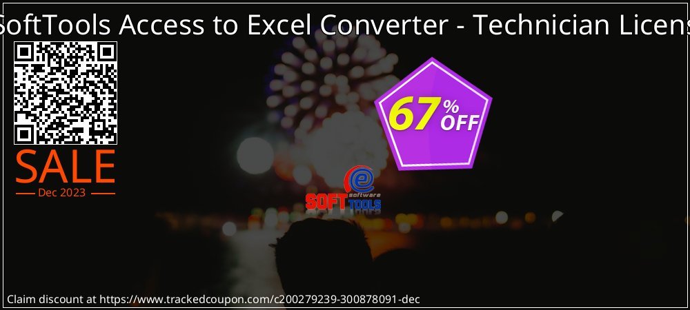 eSoftTools Access to Excel Converter - Technician License coupon on World Party Day sales