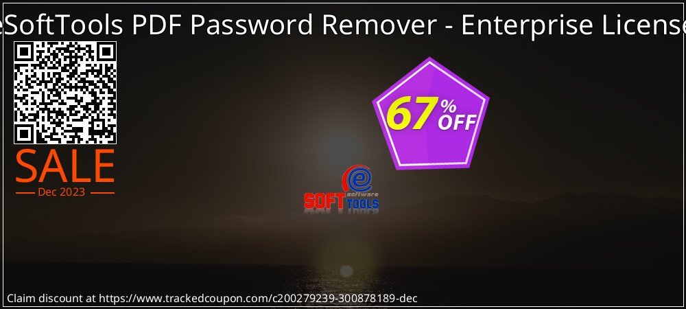 eSoftTools PDF Password Remover - Enterprise License coupon on World Password Day sales