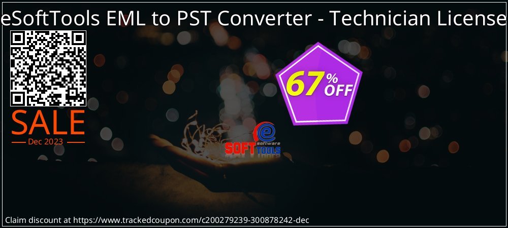 eSoftTools EML to PST Converter - Technician License coupon on Working Day promotions