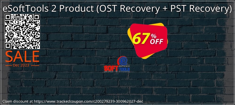 eSoftTools 2 Product - OST Recovery + PST Recovery  coupon on Working Day discount