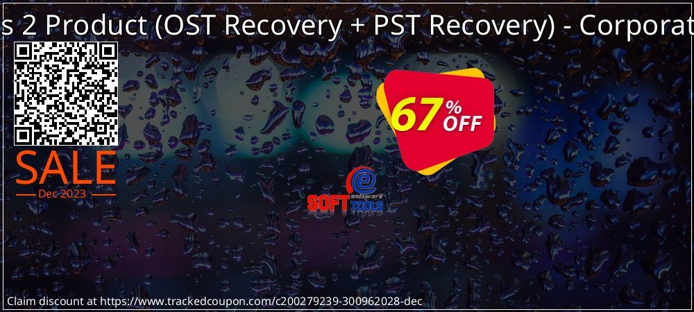 eSoftTools 2 Product - OST Recovery + PST Recovery - Corporate License coupon on Easter Day discount