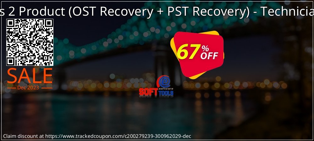eSoftTools 2 Product - OST Recovery + PST Recovery - Technician License coupon on World Password Day offering sales