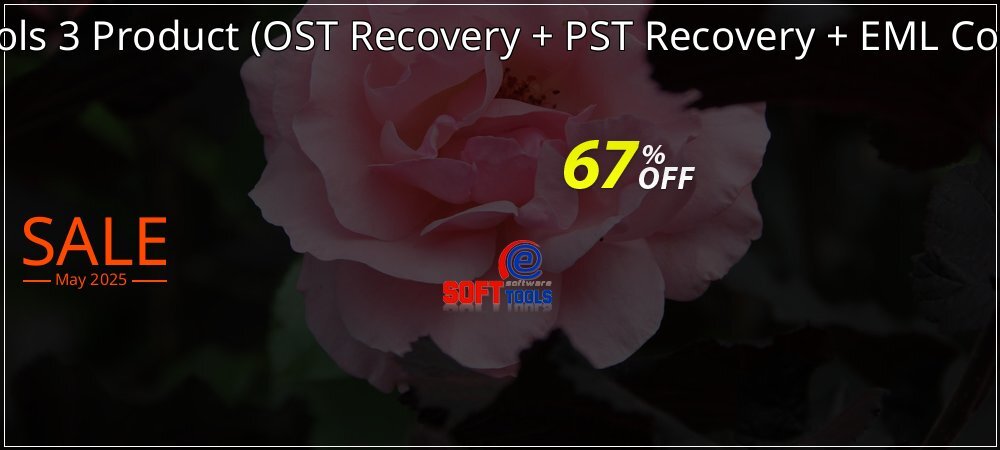 eSoftTools 3 Product - OST Recovery + PST Recovery + EML Converter  coupon on World Party Day super sale