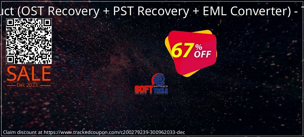 eSoftTools 3 Product - OST Recovery + PST Recovery + EML Converter - Technician License coupon on Easter Day promotions
