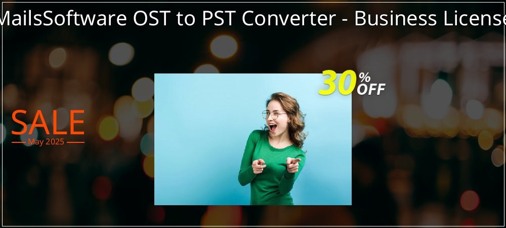 MailsSoftware OST to PST Converter - Business License coupon on Easter Day offer