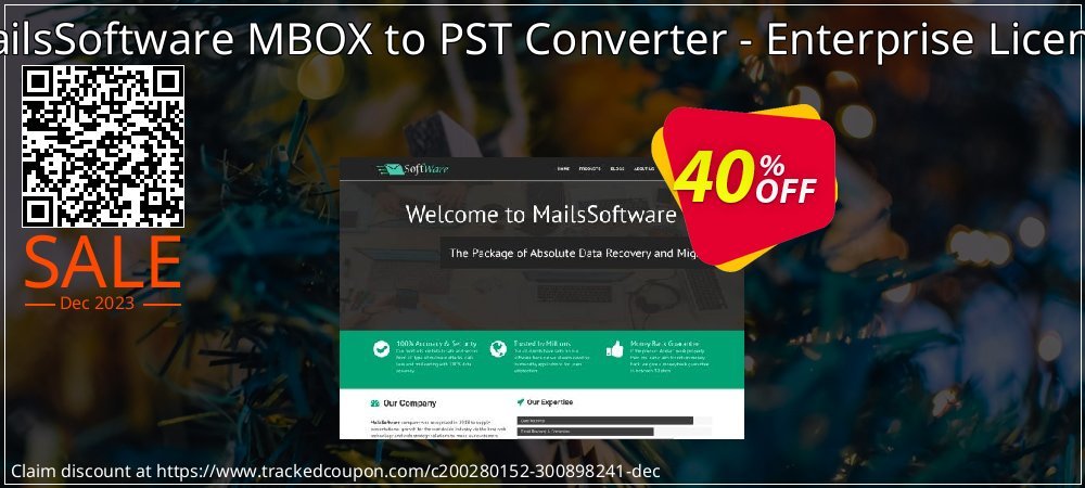 MailsSoftware MBOX to PST Converter - Enterprise License coupon on National Loyalty Day offering discount