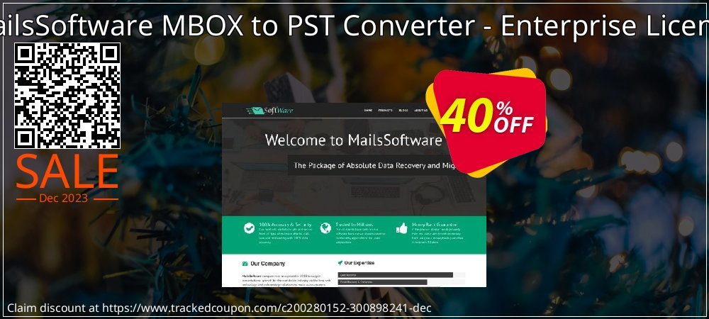 MailsSoftware MBOX to PST Converter - Enterprise License coupon on World Party Day discount