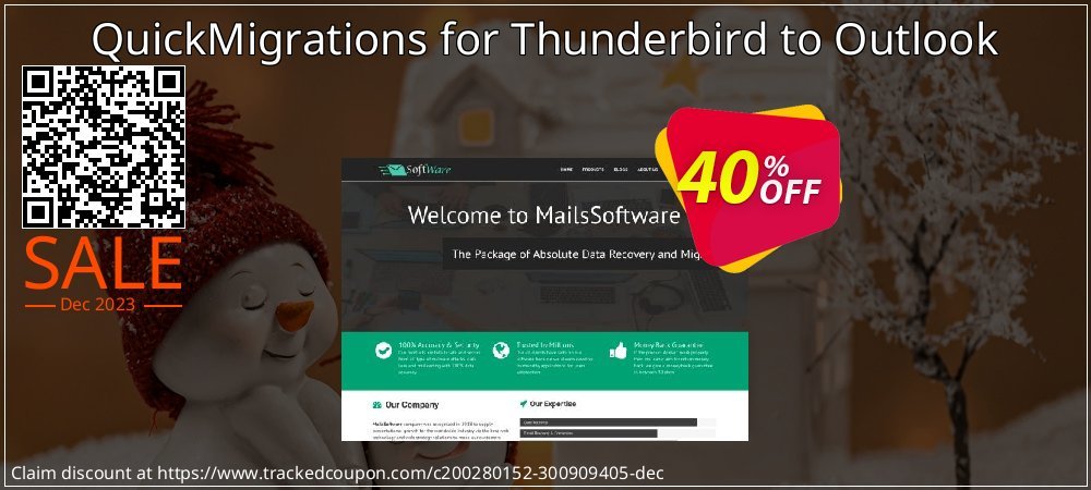 QuickMigrations for Thunderbird to Outlook coupon on National Walking Day discounts