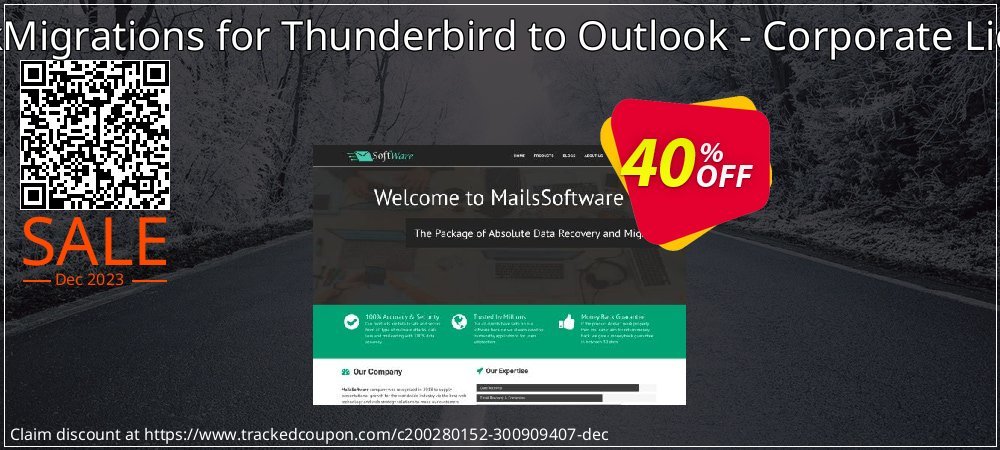QuickMigrations for Thunderbird to Outlook - Corporate License coupon on April Fools' Day sales