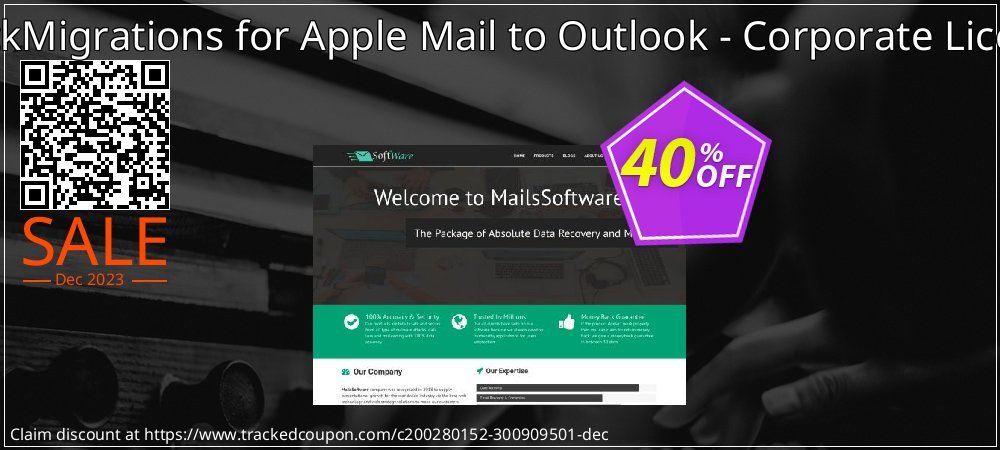 QuickMigrations for Apple Mail to Outlook - Corporate License coupon on World Party Day offering discount