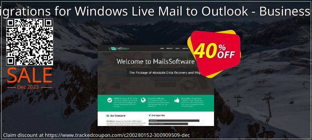 QuickMigrations for Windows Live Mail to Outlook - Business License coupon on April Fools' Day offer