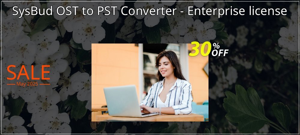 SysBud OST to PST Converter - Enterprise license coupon on Working Day offering discount