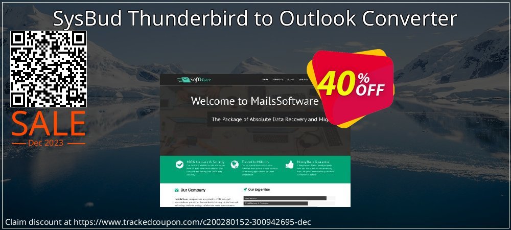 SysBud Thunderbird to Outlook Converter coupon on Mother Day discounts