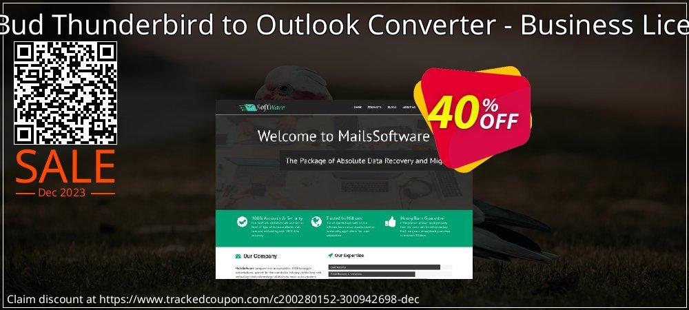 SysBud Thunderbird to Outlook Converter - Business License coupon on Easter Day sales