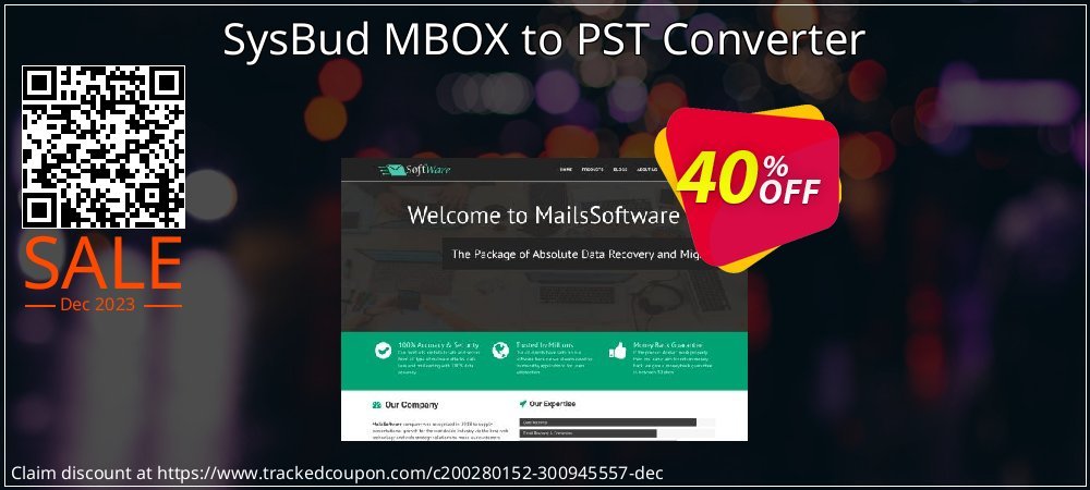 SysBud MBOX to PST Converter coupon on Working Day discounts