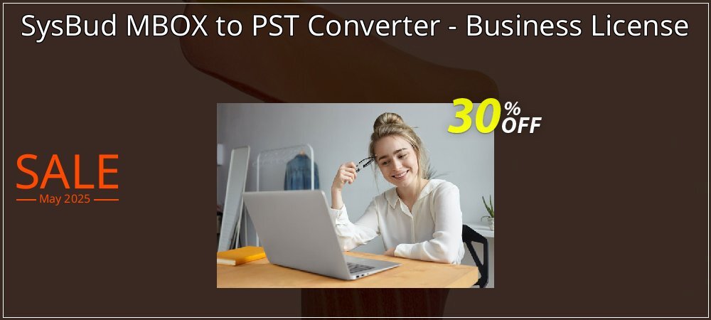 SysBud MBOX to PST Converter - Business License coupon on World Milk Day offer