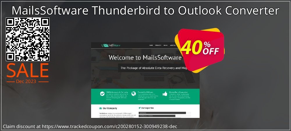 MailsSoftware Thunderbird to Outlook Converter coupon on Easter Day super sale