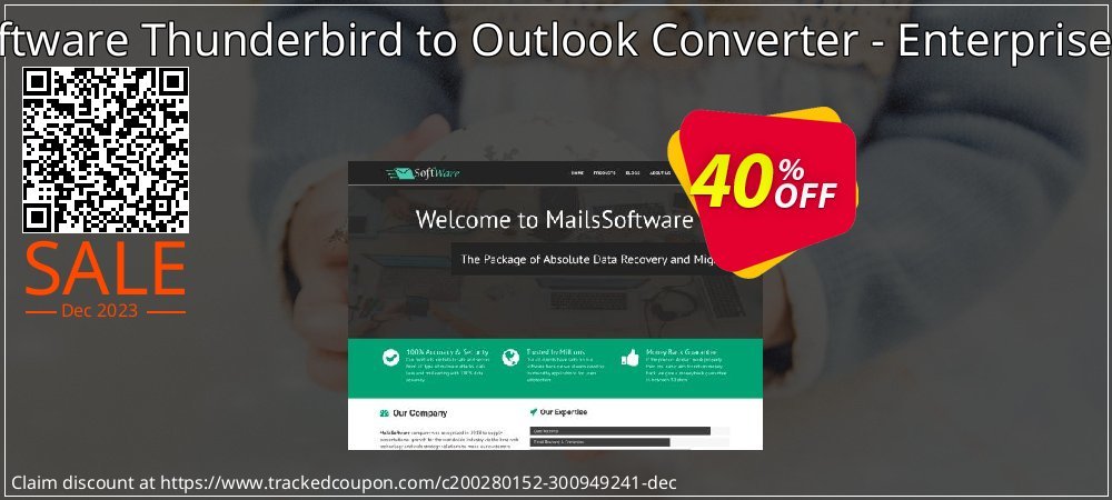 MailsSoftware Thunderbird to Outlook Converter - Enterprise License coupon on Palm Sunday promotions