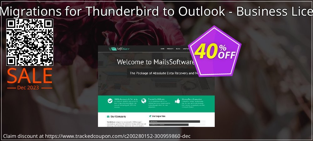 a2zMigrations for Thunderbird to Outlook - Business License coupon on Mother Day sales