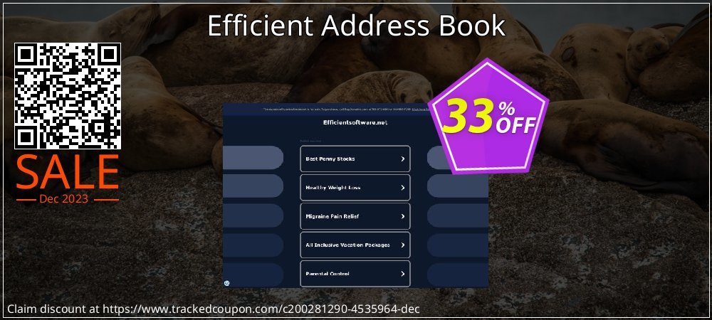Efficient Address Book coupon on Tell a Lie Day promotions