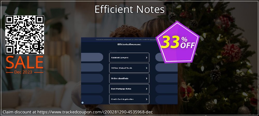 Efficient Notes coupon on Constitution Memorial Day offering discount
