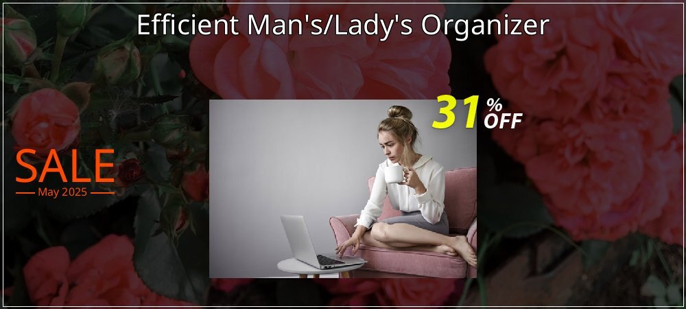 Efficient Man's/Lady's Organizer coupon on World Backup Day offering discount