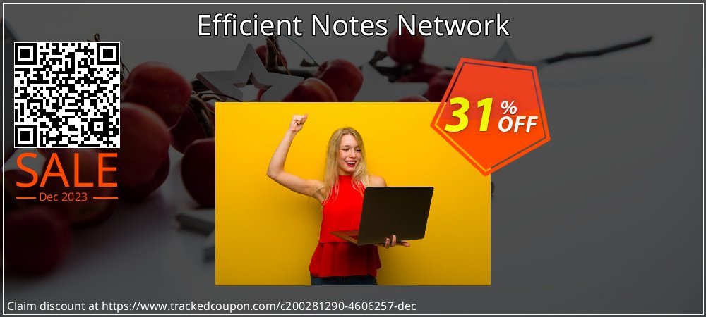 Efficient Notes Network coupon on April Fools' Day offer
