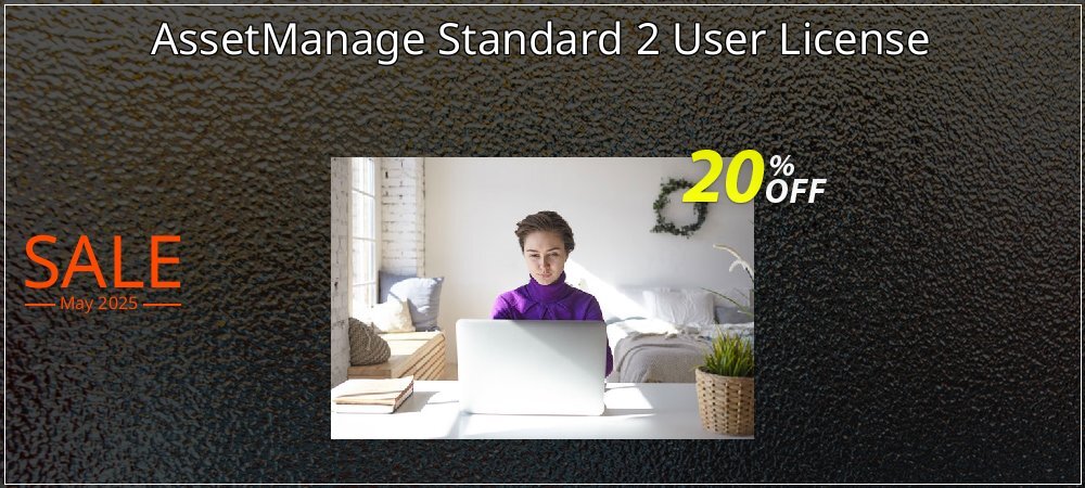 AssetManage Standard 2 User License coupon on World Party Day offering discount