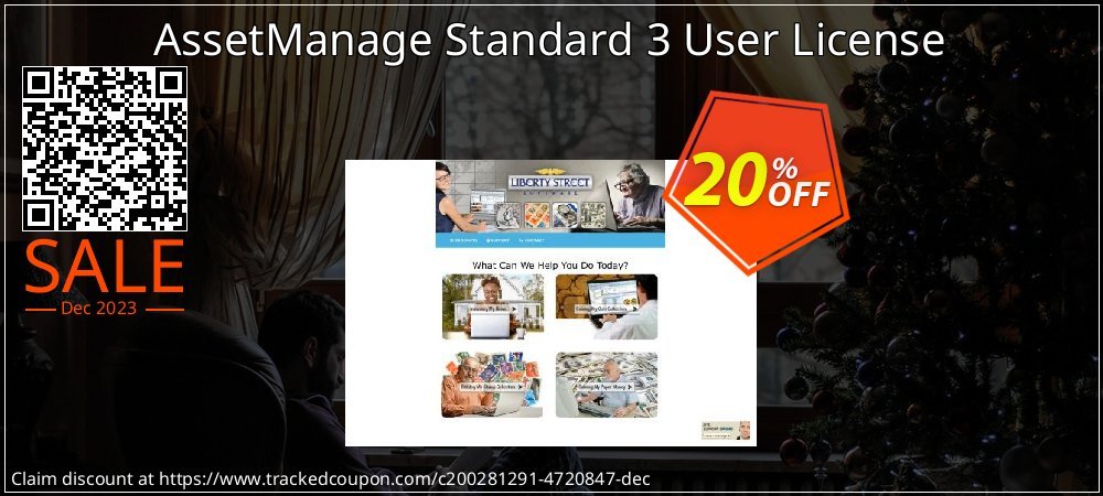 AssetManage Standard 3 User License coupon on April Fools' Day offering sales