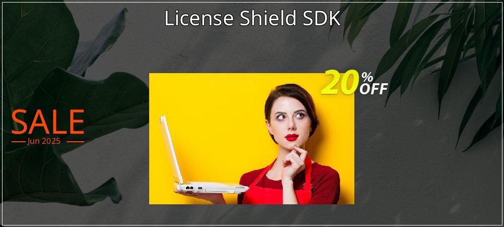 License Shield SDK coupon on April Fools' Day offering sales