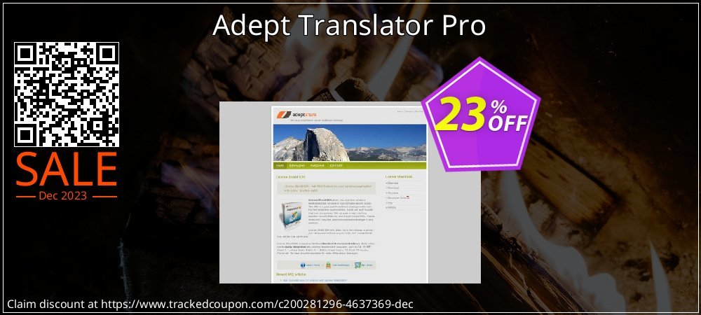 Adept Translator Pro coupon on Tell a Lie Day discounts