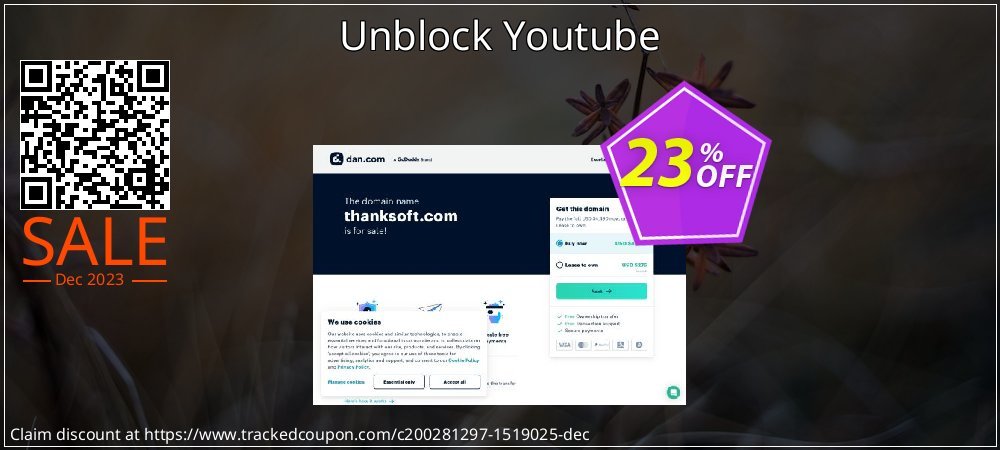 Unblock Youtube coupon on Mother Day discount