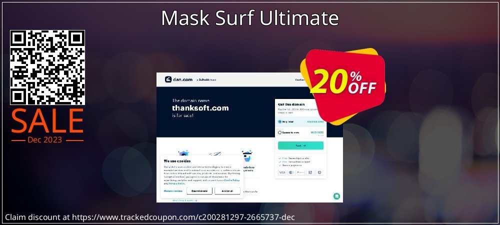 Mask Surf Ultimate coupon on April Fools Day offering sales