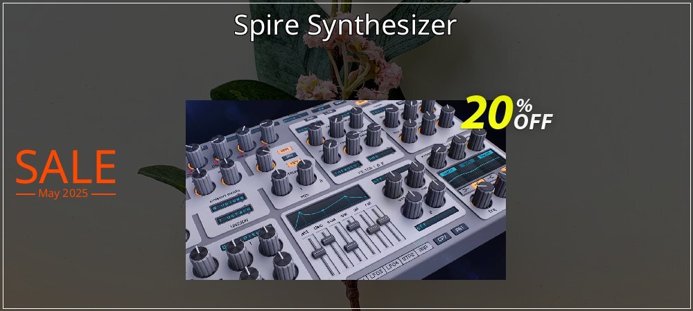 Spire Synthesizer coupon on National Pizza Party Day super sale