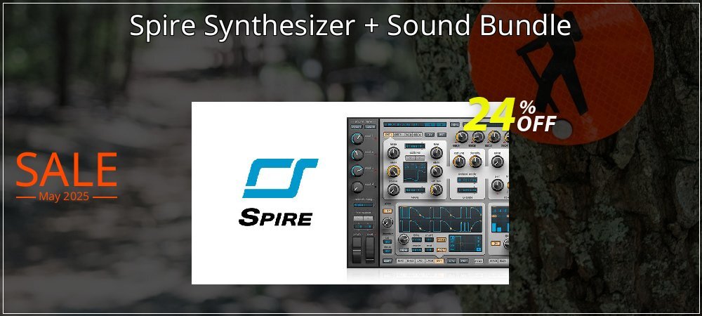 Spire Synthesizer + Sound Bundle coupon on World Backup Day offer