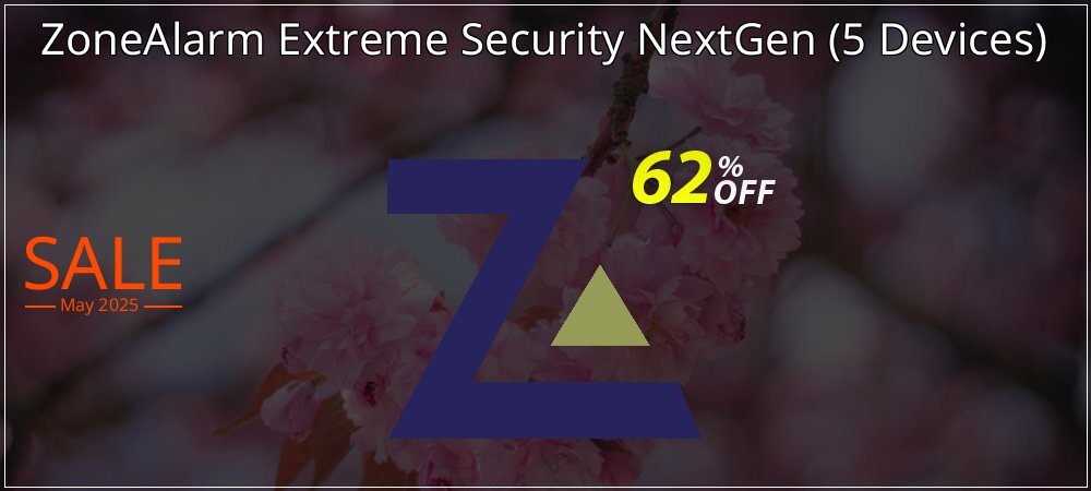 ZoneAlarm Extreme Security NextGen - 5 Devices  coupon on National Smile Day offer