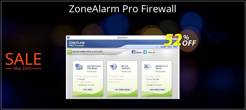 zonealarm pro antivirus firewall coupon