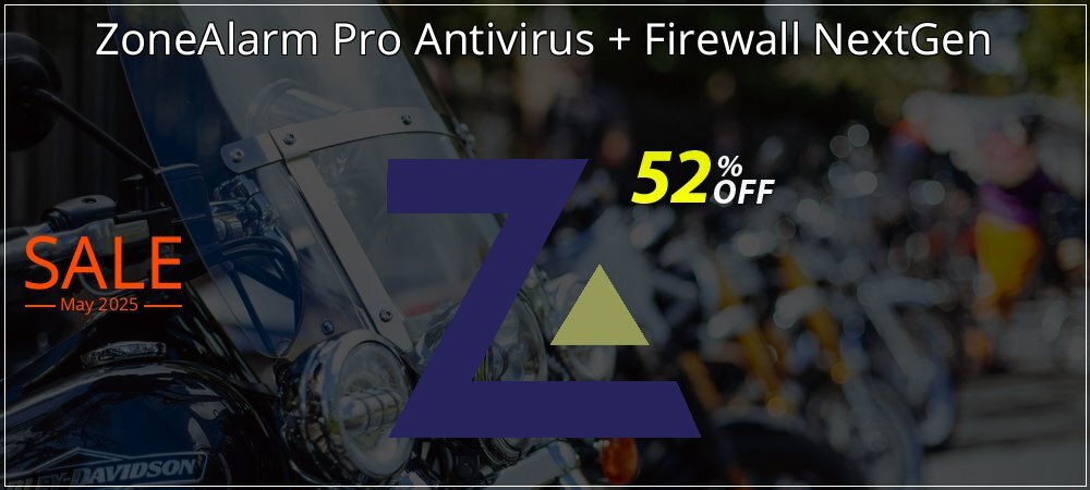 ZoneAlarm Pro Antivirus + Firewall NextGen coupon on National Smile Day offer