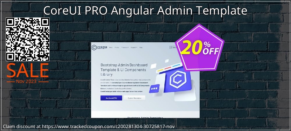 CoreUI PRO Angular Admin Template coupon on April Fools' Day deals