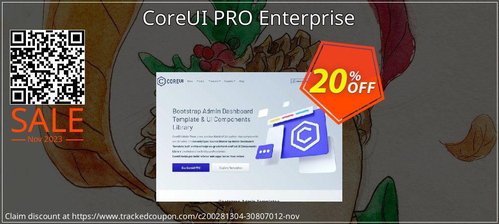 CoreUI PRO Enterprise coupon on April Fools' Day discounts