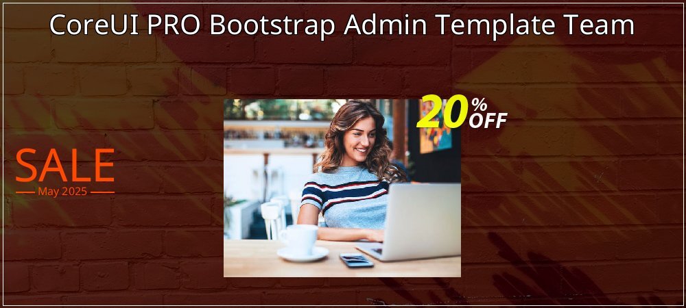 CoreUI PRO Bootstrap Admin Template Team coupon on April Fools' Day deals